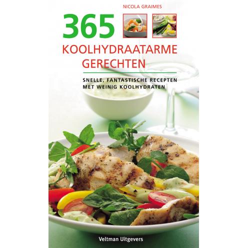 365 koolhydraatarme gerechten kookboek